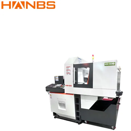 Hanbs Swiss Type CNC Lathe Machinery with Dual Spindle CNC Machine
