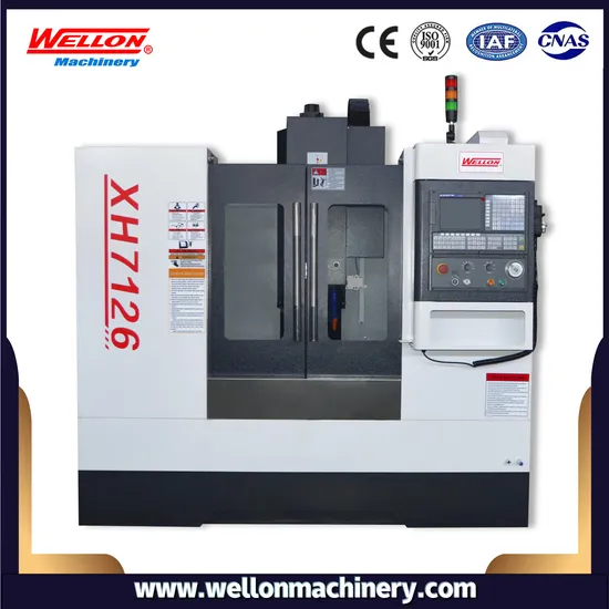 Hot Sale Small CNC Milling Machine XH7126 Mini Vertical Machining Center