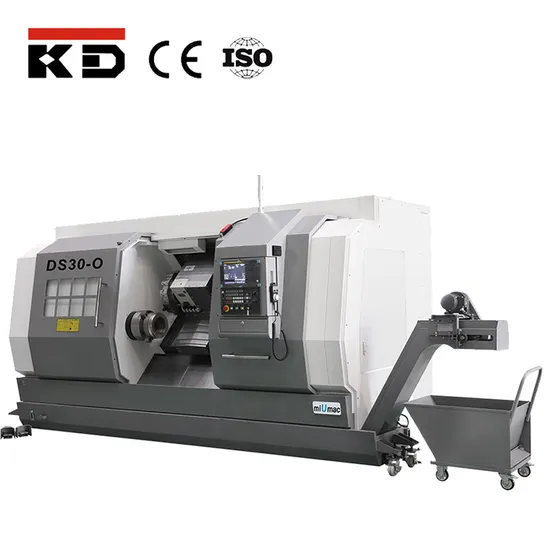 Metal CNC Slant Bed Lathe Machine Tool Kdcl-30: 650mm Swing, 2500rpm Spindle Speed, 90mm Bore
