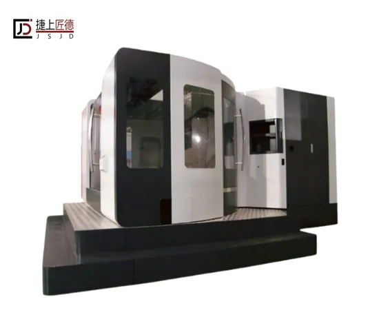 High Precision Double Pallet Horizontal Machining Center W-630 Metal China Horizontal Milling Machine