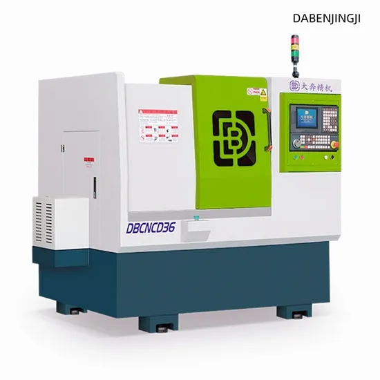 dB-6136 Series Inclined Rail Gang Tool CNC Lathe for Various Industries