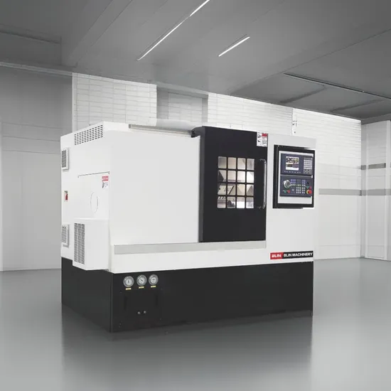Tilted CNC Lathe for Metals with Hydraulic Clamping Device (BL-H40L)