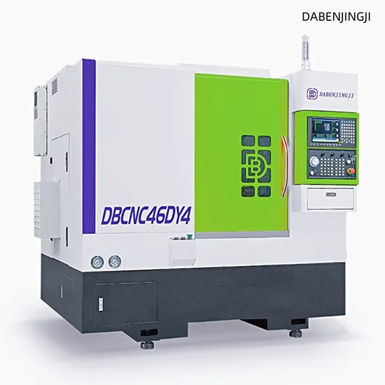 Outstanding (dB-6146 Series) 4+4 Turretturning-Milling Compound CNC Lathe