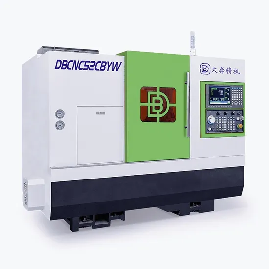 Interpolated Y-Axis Power Turret Tail Top Milling Compound Center CNC Lathe dB-6152-Series, Featuring Programmable Hydraulic Tail Top and Four-Axis Linkage Proc