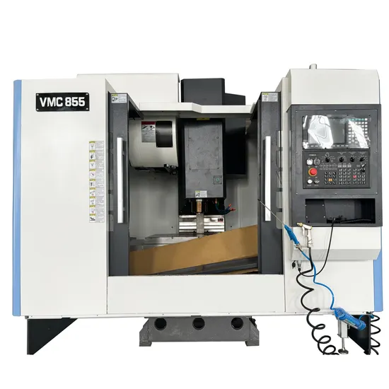 Vmc855 CNC Vertical Machining Center Optional 3/4/5 Axis CNC Drilling and Milling Machine