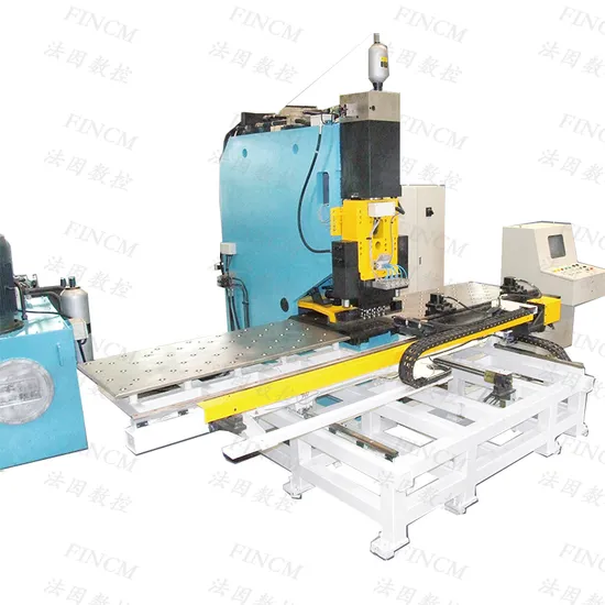 PP1009S FINCM CNC Hydraulic Punching Machine For Lorry beam