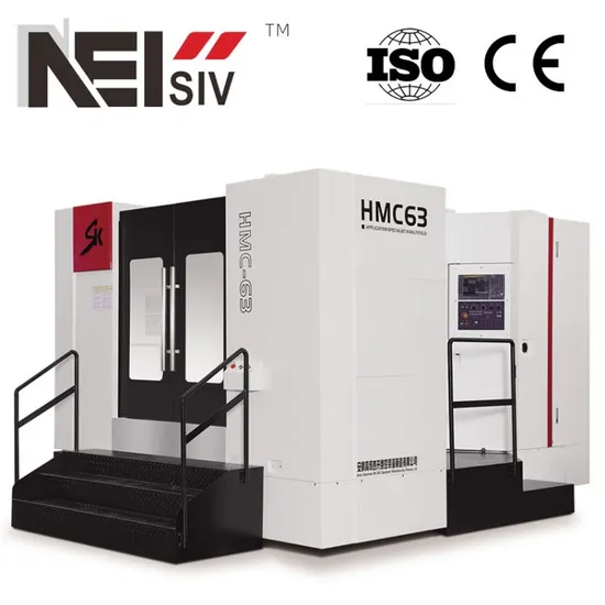 Hmc50 4 Axis CNC Horizontal Milling Machine Machining Center with Direct Drive Spindle Head