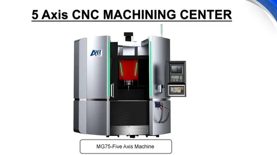 High Precision Metal Machining Center Vertical Factory 5 Axis CNC Milling Machine