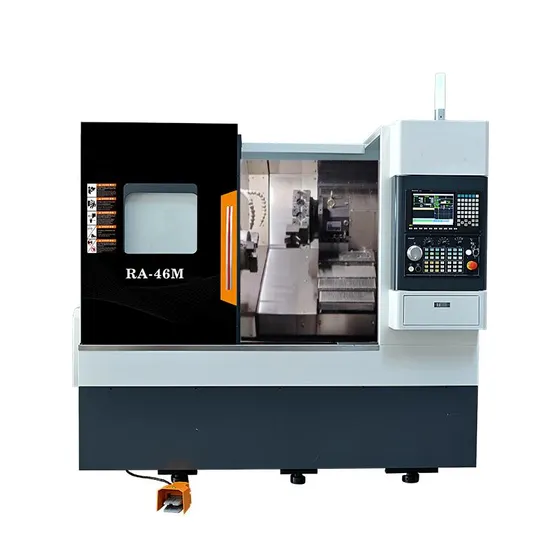 Multi-Functional Slant Bed CNC Turning Milling Lathe Machine Center for Alloys and Soft Metals