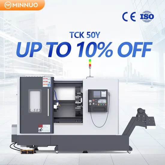 High Efficiency CNC Lathe Machine Tck50y Turn and Mill Machine CE Approved Good Quality