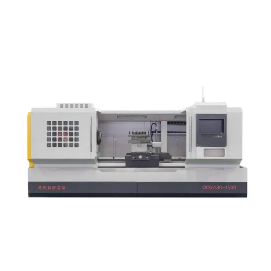 High-Speed Cks6180 Swiss CNC Machine Lathe for Precision Milling and Cutting