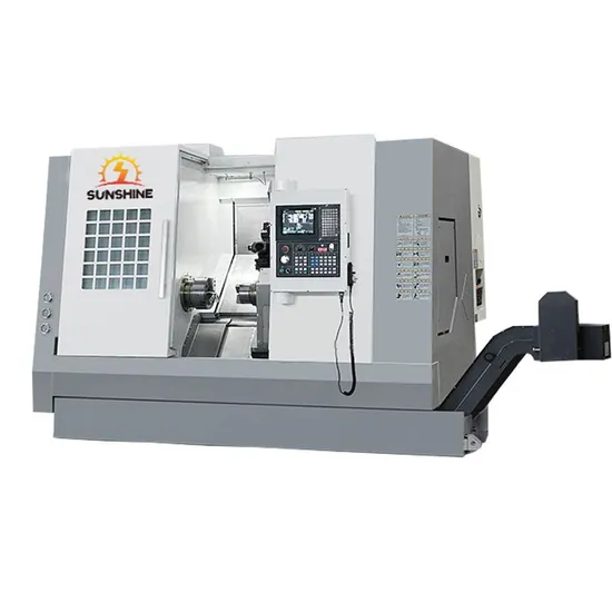 High Precision Metal Parts Automotive Parts Processing CNC Slant Bed Lathe