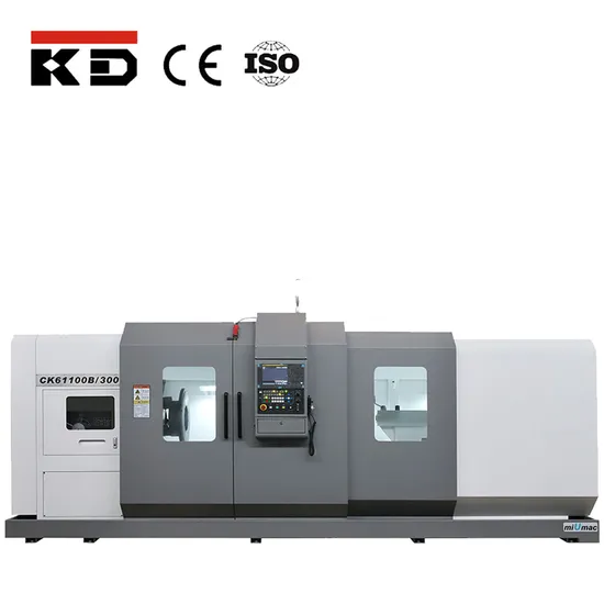 High Precision Big Bore CNC Lathe Machine Ck61100b/4000