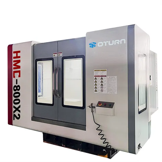 Oturncnc Hmc800X2 Machine Horizontal Milling Machining Center with GSK, Siemens, Fanuc, Mitsubishi, Syntech etc
