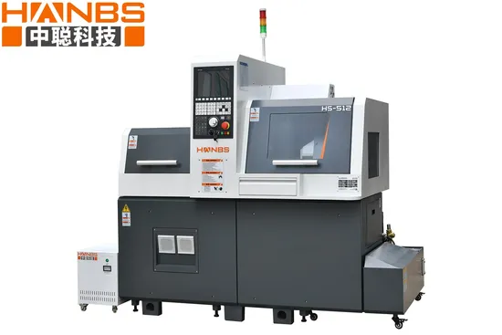 Hanbs Excellent Accuracy and Material Properties Swiss Type CNC Lathe Machine HS-512