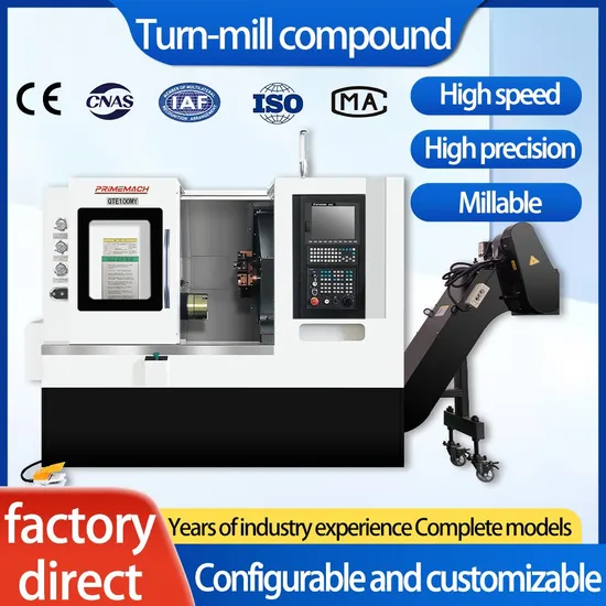 Customized Cost Effective High Power Motor Import Manufacturer CNC Turning-Milling Compound Machine