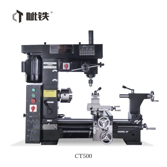 Metal Cheap CT500 Combination Lathe Milling Machine Price