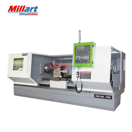 CNC Lathe Machine Price CNC Ck6180 Flat Bed CNC Turning Machine Price