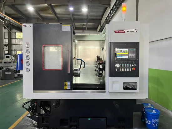 Power Head Tool Turret CNC Lathe Machine with Turning Milling and Boring Function and Y Axis