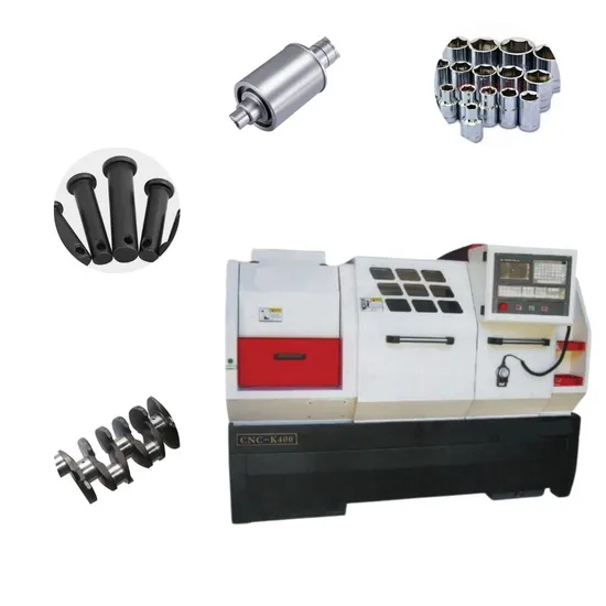 Independent Spindle Continuously Variable Speed CNC-K400 CNC Lathe Fabricado En China