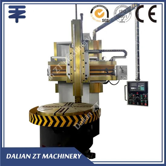 Single (Double) Column  Vertical Lathe with Side Head DRO C5116 Turning Dia. 1600mm Lathe