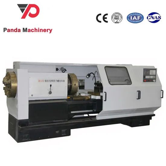 Made in China Qk1319 CNC Pipe Threading Machine Pipe Screw Cutting Lathe CNC Lathe Machine