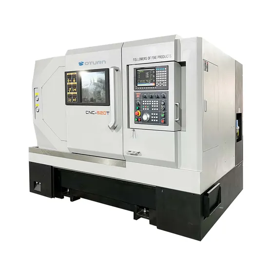 Oturncnc High Precision CNC Turning Center 520t Slant Bed CNC Lathe with CE/ISO
