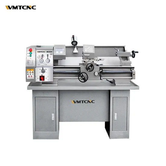 WMTCNC torno mecanico metal lathe CJM320A bench gear head lathe