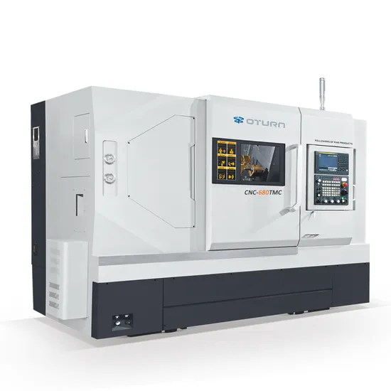 Heavy Duty Flat Bed CNC Lathes and Automatic Tool Change Lathe Machine with Y C Axis for Metal Turning Center