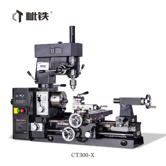 3 in 1 Combination Lathe Mill Combo Machine CT300-X with Low Price