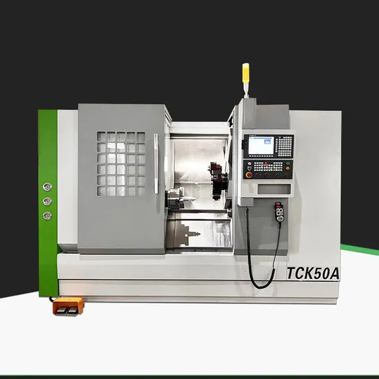 High Precision CNC Lathe Tck50A CNC Slant Bed Metal CNC Lathe