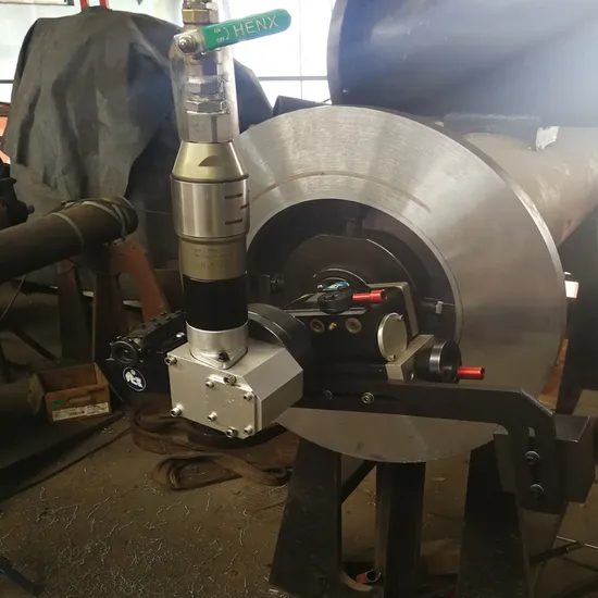 Resurfacing Pipe and Tube Portable Flange Facer