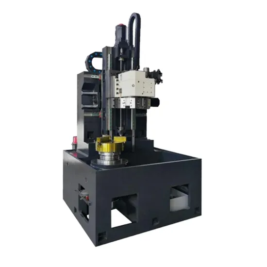 High-Precision CNC Vertical Lathe for Efficient Metal Turning