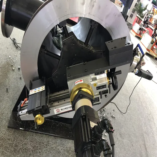 Pneumatic Internal Orbital Flange Facing Machine