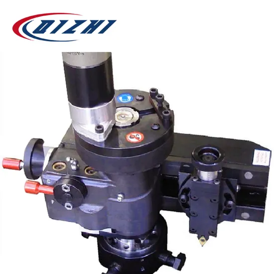 Qizhi Internal Installed Pneumatic Flange Grooving Machine
