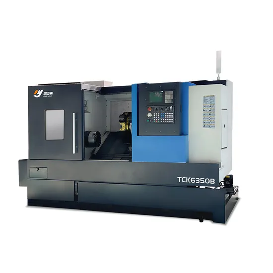 Swiss Type CNC Lathe Metal Milling Fanuc Controller Tck6350b