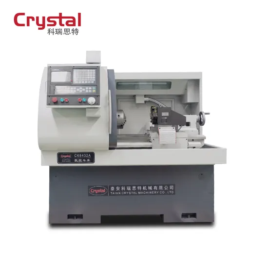 New High Speed Automatic Bar Feeder Metal CNC Lathe Machine Specification Ck6432A