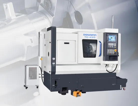 Tc-45D CNC Machine Tools 3 Axis Automatic High Rigidity High Speed Machining High Precision Metal CNC Lathe Machine