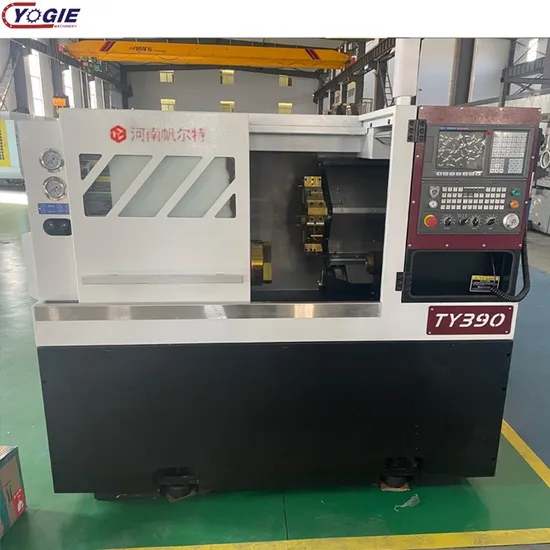 Ty390 High Rigidity 30/45 Degree CNC Lathe Slant Bed CNC Lathe