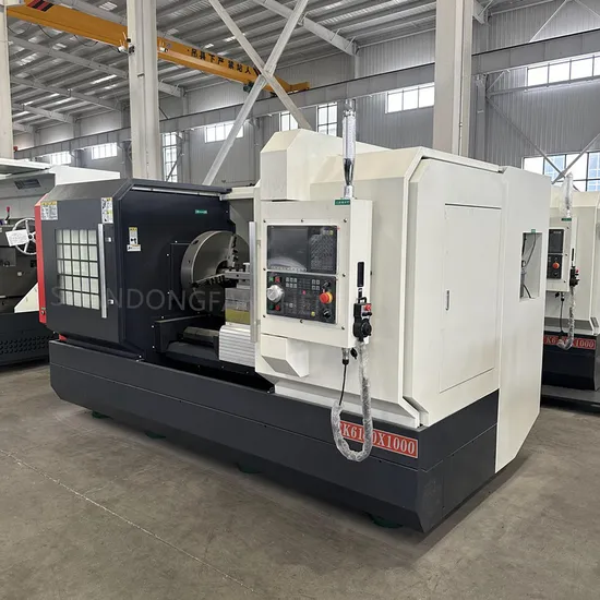 CNC Lathe Large Aperture Heavy Cutting Ck6180 &times; 1000 Integral Floor Standing Machine Tool