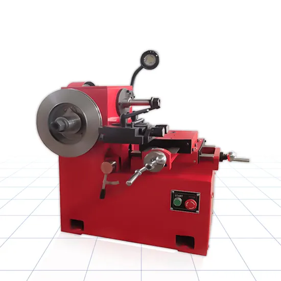 Conventional Metalworking Metal Combination Disc Drum Brake Lathe Machine