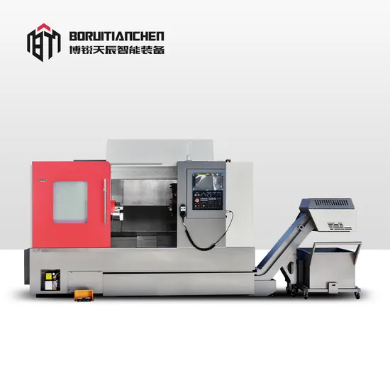 High Accuracy CNC Lathe Machine Br570 CNC Slant Bed Lathe