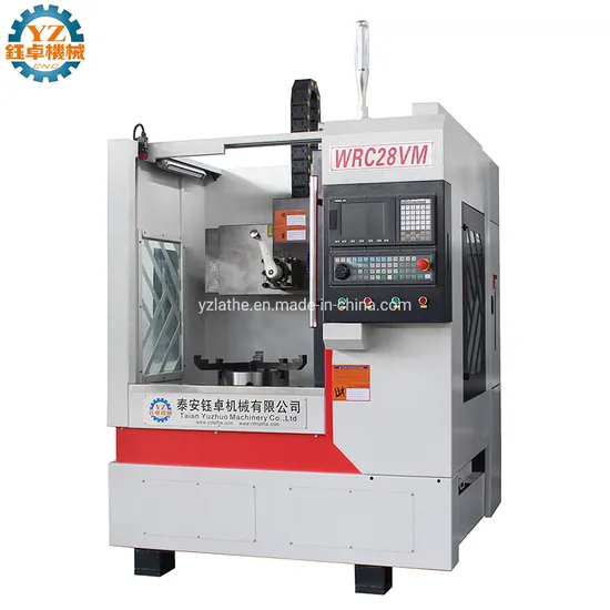 Wrc28vm Easy Operation Good Service Linear Guide CNC Vertical Wheel Repair Lathe