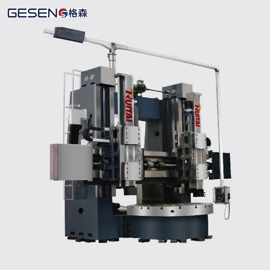 C5225 Manual Double Column Vertical Lathe Gantry Lathe Heavy Turning Cutting