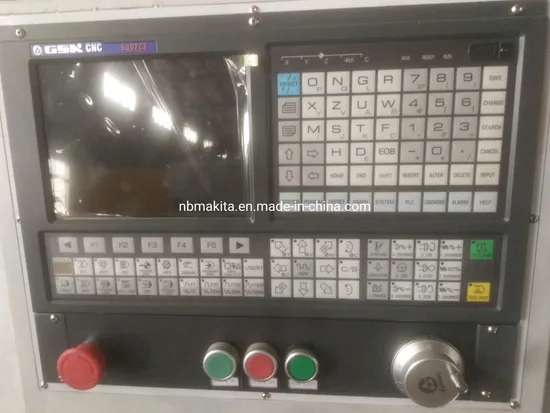 China Automatic Flat Bed Precision Metal Cutting CNC Machinery