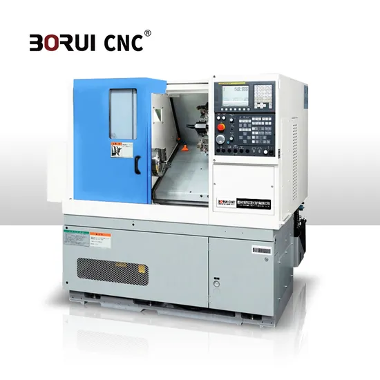 CNC Machine Turning Milling Center Mini CNC Lathe Slant Bed High Precision Metal Slant Bed CNC Lathe Machine Br-150L
