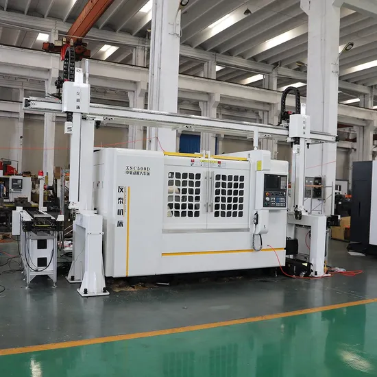 Slant Bed Lathe Double Side Turning CNC Lathe Machine with Turrets Each Side
