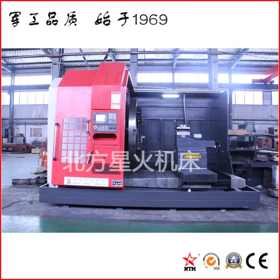 North China Professional High Quality CNC Lathe for Turning Aluminum Mold (CK61125)