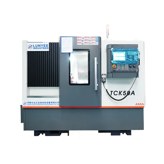 Factory Direct Supply Low Cost 0.01mm Precision Tck50A Slant Bed Machine Tool with 800mm Maximum Work Length