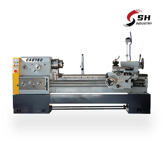 Ca6180 High Quality Horizontal Manual Turning Metal Heavy Lathe